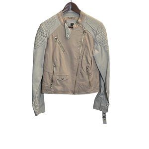 Laundry By Design Women's Leather Motorcycle Jacket